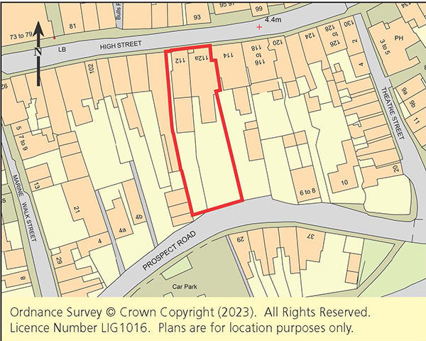 Lot: 101 - FREEHOLD INVESTMENT WITH PLANNING FOR DETACHED HOUSE TO THE REAR - 